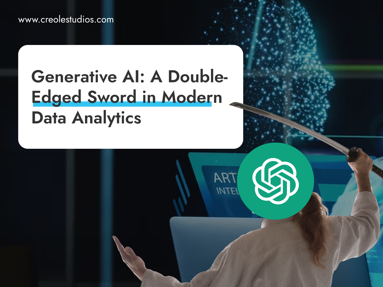Generative AI: A Double-Edged Sword in Modern Data Analytics